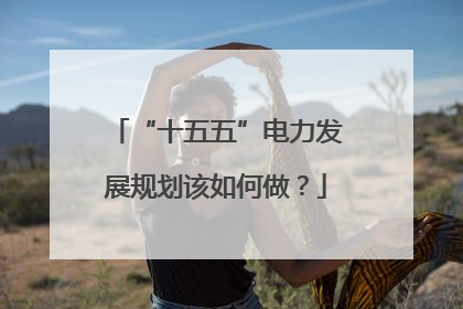“十五五”电力发展规划该如何做？