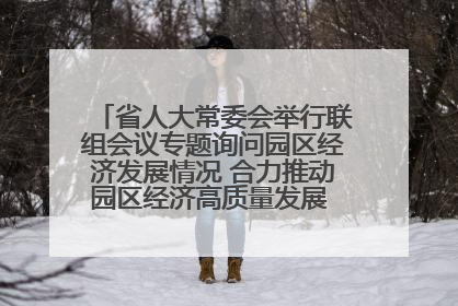 省人大常委会举行联组会议专题询问园区经济发展情况 合力推动园区经济高质量发展 王宁主持会议并讲话 王予波带队到会应询