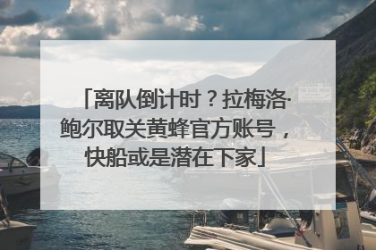 离队倒计时？拉梅洛·鲍尔取关黄蜂官方账号，快船或是潜在下家