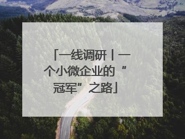 一线调研丨一个小微企业的“冠军”之路