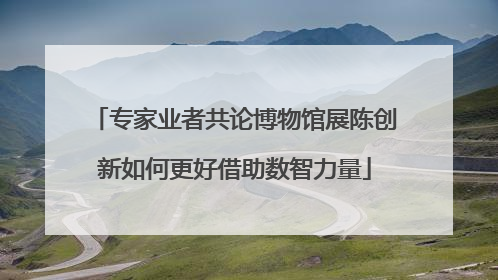 专家业者共论博物馆展陈创新如何更好借助数智力量