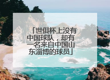 世俱杯上没有中国球队，却有一名来自中国山东淄博的球员