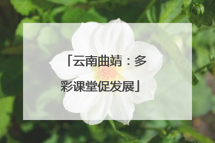 云南曲靖：多彩课堂促发展