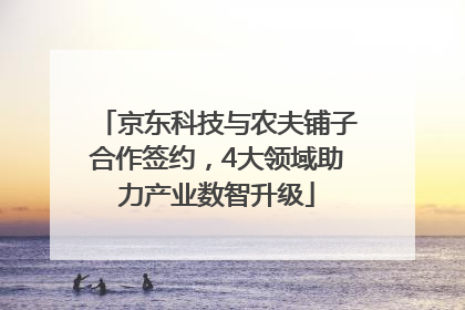 京东科技与农夫铺子合作签约，4大领域助力产业数智升级
