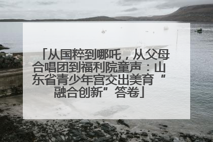 从国粹到哪吒，从父母合唱团到福利院童声：山东省青少年宫交出美育“融合创新”答卷