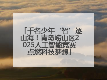 千名少年‘智’逐山海！青岛崂山区2025人工智能竞赛点燃科技梦想