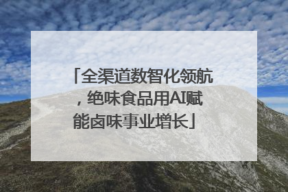 全渠道数智化领航，绝味食品用AI赋能卤味事业增长