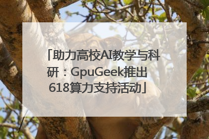 助力高校AI教学与科研：GpuGeek推出618算力支持活动
