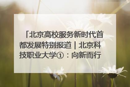 北京高校服务新时代首都发展特别报道｜北京科技职业大学①：向新而行，为首都低空经济发展提供“即战力”