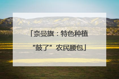 奈曼旗：特色种植“鼓了”农民腰包