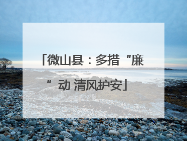 微山县：多措“廉”动 清风护安