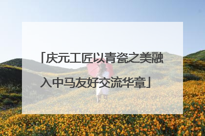 庆元工匠以青瓷之美融入中马友好交流华章