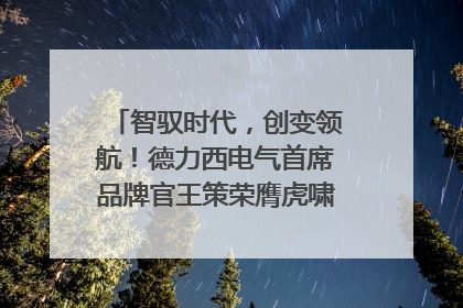 智驭时代，创变领航！德力西电气首席品牌官王策荣膺虎啸奖年度品牌人物