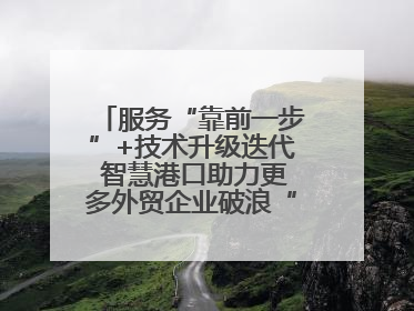 服务“靠前一步”+技术升级迭代 智慧港口助力更多外贸企业破浪“出海”