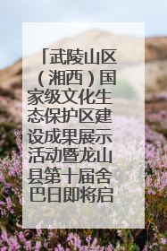 武陵山区（湘西）国家级文化生态保护区建设成果展示活动暨龙山县第十届舍巴日即将启幕