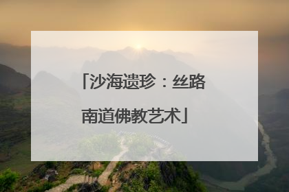 沙海遗珍：丝路南道佛教艺术