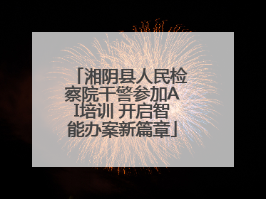 湘阴县人民检察院干警参加AI培训 开启智能办案新篇章