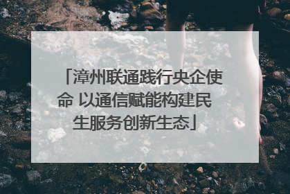 漳州联通践行央企使命 以通信赋能构建民生服务创新生态