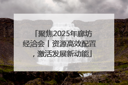 聚焦2025年廊坊经洽会丨资源高效配置，激活发展新动能