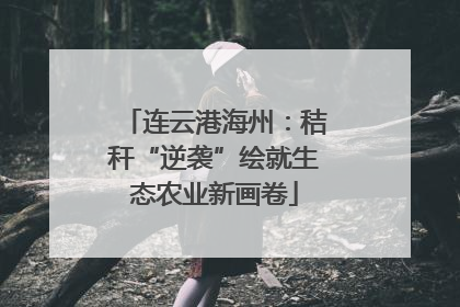 连云港海州：秸秆“逆袭”绘就生态农业新画卷