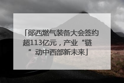 郧西燃气装备大会签约超113亿元，产业“链”动中西部新未来
