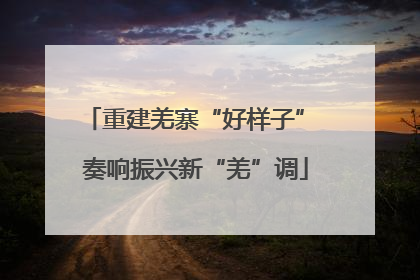 重建羌寨“好样子” 奏响振兴新“羌”调