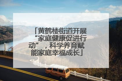 黄鹤楼街道开展“家庭健康促进行动”，科学养育赋能家庭幸福成长