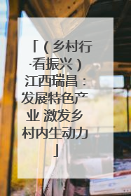 （乡村行·看振兴）江西瑞昌：发展特色产业 激发乡村内生动力